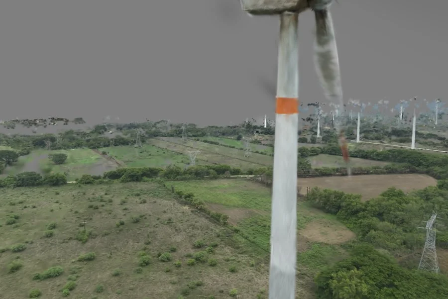 Gemelo digital de aerogenerador
